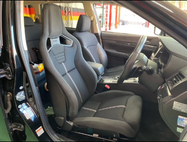 SUBARU�@���K�V�[�c�[�����O���S���@BRG�i2012�N�j�@�Ɂ@RECARO�i���J���j�@�N���X�X�|�[�c�X�^�[GK100H�@BK�@����