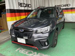 SUBARU�@�t�H���X�^�[�@SK9�i2019�N�j�@�Ɂ@RECARO�i���J���j�@SR-7�@GU100H�@BK�@�V�[�g�q�[�^�[�t���@����