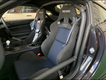 SUBARU�@BRZ�@ZC6�i2013�N�j�@�Ɂ@RECARO�i���J���j�@TS-G�@GK�@BK/�u���[�@���@SR-7�@GK100�@BK/�u���[�@����