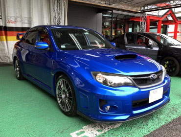 SUBARU�@�C���v���b�TWRX�@STI�@GVB�i2011�N�j�@�Ɂ@RECARO�i���J���j�@SR-7�@GU100�@RED�@����