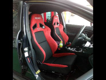 SUBARU�@WRX�@VAB�i2018�N�j�@�Ɂ@RECARO�i���J���j�@SR-7F�@GU100�@RED�@�~���E�@����