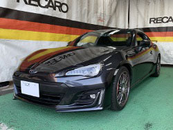 SUBARU�@BRZ�@ZC6�i2017�N�j�@�Ɂ@RECARO�i���J���j�@�X�|�[�c�X�^�[GK100H�@BK/BK�@����