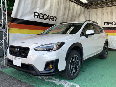 SUBARU�@XV�@GT7�i2017�N�j�@�Ɂ@RECARO�i���J���j�@SR-7F�@GK100�@BK/SIL�@����