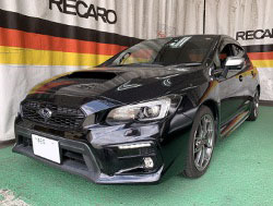 SUBARU�@WRX�@S4�@VAG�i2017�N�j�@D�^�@�Ɂ@RECARO�i���J���j�@�N���X�X�|�[�c�X�^�[GK100H�@BK/�u���[�@����