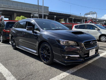 SUBARU�@�����H�[�O�@VM4�i2019�N�j�@�Ɂ@RECARO�i���J���j�@SR-7F�@GK100�@BK/RED�@�~���E�@����