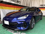 SUBARU�@BRZ�@ZD8�i2023�N�j�@�Ɂ@RECARO�i���J���j�@TS-G�@GK�@BK/RED�@����