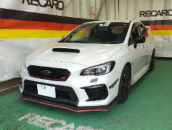 SUBARU�@WRX�@STi�@VAB�@�Ɂ@RECARO�i���J���j�@�X�|�[�c�X�^�[CL210H�@BK�@����