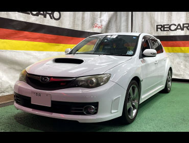 SUBARU�@�C���v���b�T�@GRB�@�Ɂ@RECARO�i���J���j�@SR-7�@GK100�@BK/RED�@����