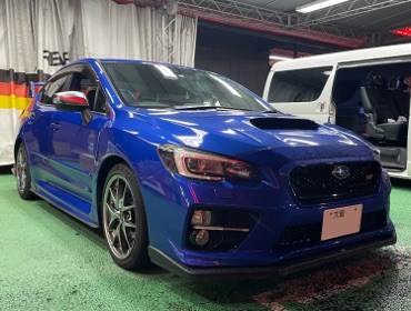 SUBARU�@WRX STi�@VAB�i2015�N�j�@�Ɂ@RECARO�i���J���j�@�Ɂ@TS-G�@GK�@BK/SIL�@����