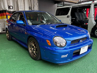 SUBARU�@�C���v���b�T�@GDB�i2002�N�j�@�Ɂ@RECARO�i���J���j�@RS-G�@GK�@BK/BK�@����
