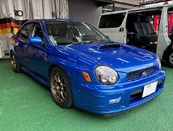 SUBARU�@�C���v���b�T�@GDB�i2002�N�j�@�Ɂ@RECARO�i���J���j�@RS-G�@GK�@BK/BK�@����