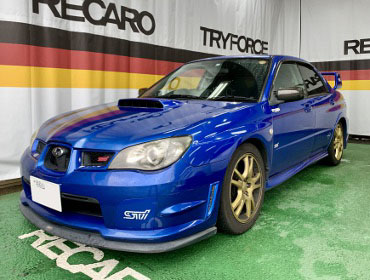 SUBARU�@�C���v���b�T�@GDA�i2005�N�j�@�Ɂ@RECARO�i���J���j�@PRO�@RACER�@RMS�@2700G�@����