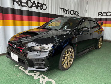 SUBARU�@WRX�@VAB�@�Ɂ@RECARO�i���J���j�@SR-S�@BK100H�@BK/BK�@�V�[�g�q�[�^�[�t���@����