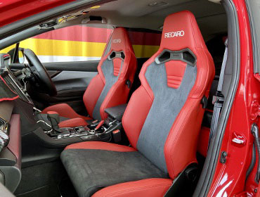 SUBARU�@�C���v���b�T�X�|�[�c�@GT7�i2022�N�j�@�Ɂ@RECARO�i���J���j�@SR-S�@UT100H�@RED�@�V�[�g�q�[�^�[�t���@���@SR-C�@UT100H�@RED�@�V�[�g�q�[�^�[�t���@����