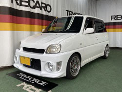 SUBARU�@�v���IRS�@RA2�i2002�N�j�@�Ɂ@RECARO�i���J���j�@�I���\�y�hDL220HV�@����