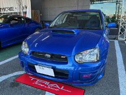 SUBARU�@�C���v���b�T�@GDB�i2005�N�j�@�Ɂ@RECARO�i���J���j�@RS-G�@GK�@BK/�u���[�@����