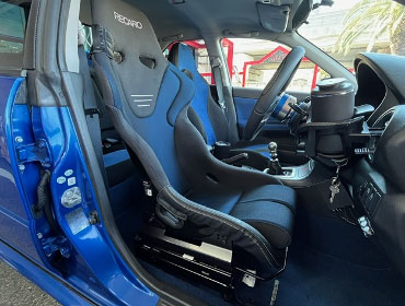 SUBARU�@�C���v���b�T�@GDB�i2005�N�j�@�Ɂ@RECARO�i���J���j�@RS-G�@GK�@BK/�u���[�@����