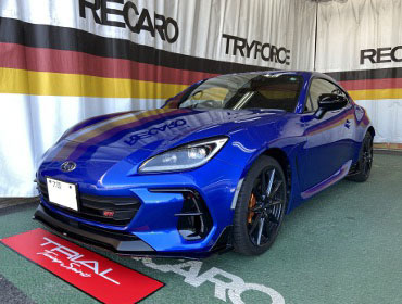 SUBARU�@BRZ�@ZD8�i2024�N�j�@�Ɂ@RECARO�i���J���j�@SR-S�@BK100�@BK/RED�@����