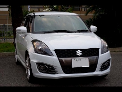 RECARO�i���J���V�[�g�j�@SUZUKI�@�X�C�t�g�X�|�[�c�@ZC32��RECARO�i���J���j�@SR-7 SK100�@BK/SIL�@����