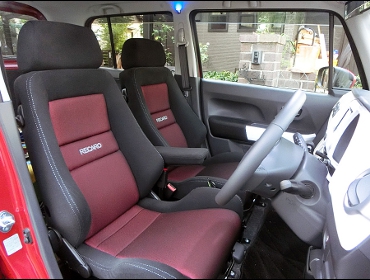 RECARO�i���J���V�[�g�j�@SUZUKI�@�n�X���[��RECARO�i���J���j�@LX-VS SK100 BK/RED�@���@LX-VF SK100 BK/RED�@����