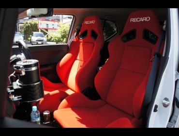 RECARO�i���J���V�[�g�j�@SUZUKI�@�A���g�@HA36S�Ƀ��J���@SR-7 KK100 RED�@�~2�r�@����