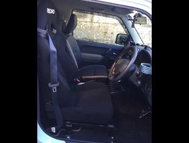 RECARO�i���J���V�[�g�j�@SUZUKI�@�W���j�[�@JB43W�Ƀ��J���@SR-7F KK100H�i�V�[�g�q�[�^�[�t���j�@BK�@����