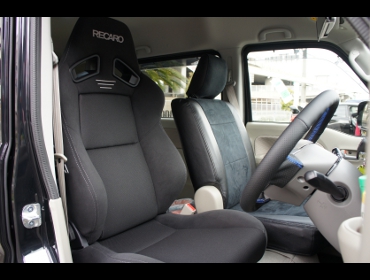 RECARO�i���J���V�[�g�j�@SUZUKI�@�G�u���B���S���@DA17W�Ƀ��J���@SR-7F GK100�@BK/BK�@����