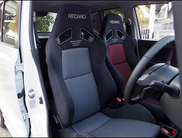 RECARO�i���J���V�[�g�j�@SUZUKI�@�A���g�^�[�{RS�@HA36S�Ƀ��J���@SR-7 GK100 BK/SIL�@���@SR-7F�@GK100�@BK/RED�@����
