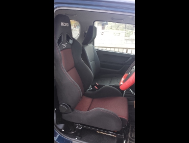 RECARO�i���J���V�[�g�j�@SUZUKI�@�W���j�[�@JB23�Ƀ��J���@SR-7 GK100�@BK/RED�@����