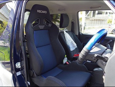 RECARO�i���J���V�[�g�j�@SUZUKI�@�W���j�[�V�G���@JB43W�Ƀ��J���@SR-7 GK100H�i�V�[�g�q�[�^�[�t���j�@BK/BL�@����