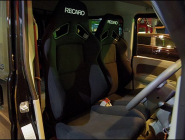 RECARO�i���J���V�[�g�j�@SUZUKI�@�G�u���B�@DA17V�Ƀ��J���@SR-7F KK100�@BK�@�~2�r�@����