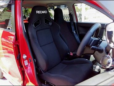 RECARO�i���J���V�[�g�j�@SUZUKI�@�A���g�^�[�{RS�@HA36S�Ƀ��J���@SR-7F KK100�@BK�@����