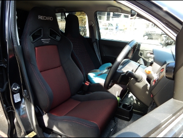 RECARO�i���J���V�[�g�j�@SUZUKI�@�A���g�^�[�{RS�@HA36S�Ƀ��J���@SR-7F�@GK100�@BK/RED�@����