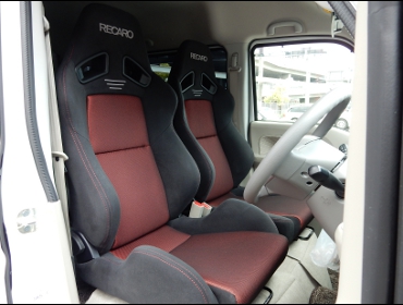 RECARO�i���J���V�[�g�j�@SUZUKI�@�G�u���B���S���@DA17W�Ƀ��J���@SR-7�@GK100�@BK/RED�@���@New SR-7F�@GK100�@BK/RED�@����