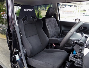 RECARO�i���J���V�[�g�j�@SUZUKI�@�n�X���[�@MR31S�Ƀ��J���@SR-7F KK100�@BK�@A/R�@����