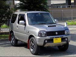 SUZUKI�@�W���j�[10�^�@JB23�@�Ɂ@RECARO�i���J���jSR-7F�@GK100�@�V�[�g�q�[�^�[�t���@BK/RED�@A/R�@����