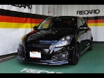 SUZUKI�@�X�C�t�g�X�|�[�c�@ZC32S�@�Ɂ@RECARO�i���J���j�@RS-G�@GK�@BK/RED�@����