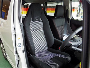 SUZUKI�@���S��R�X�e�B���O���[�^�[�{�@MH55S�@�Ɂ@RECARO�i���J���j�@LX-F�@IN110�@BK�@A/R�@�V�[�g�q�[�^�[�t���@����