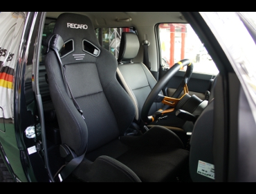 SUZUKI�@�W���j�[�@JB23�@MT�ԁ@�Ɂ@RECARO�i���J���j�@SR-7�@GK100�@BK/BK�@�V�[�g�q�[�^�[�t���@����