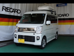 SUZUKI�@�G�u���[���S���@DA17W�@�Ɂ@RECARO�i���J���j�@SR-7F�@GK100�@BK/SIL�@�A�[�����X�g�t���@����