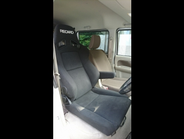 RECARO�i���J���V�[�g�j�@SUZUKI�@�G�u���B�@DA17V�@�Ɂ@RECARO�i���J���j�@SR-7F�@KK100�@BK�@�A�[�����X�g�t���@����