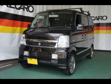 SUZUKI�@�G�u���B�@DA64W�i2007�N�j�@�Ɂ@RECARO�i���J���j�@SR-7F�@KK100�@BK�@�A�[�����X�g�t���@����