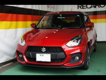 RECARO�i���J���V�[�g�j�@SUZUKI�@�X�C�t�g�X�|�[�c�@ZC33S�i2018�N4���j�@�Ɂ@RECARO�i���J���j�@SR-7�@GK100�@BK/RED�@�V�[�g�q�[�^�[�t���@����