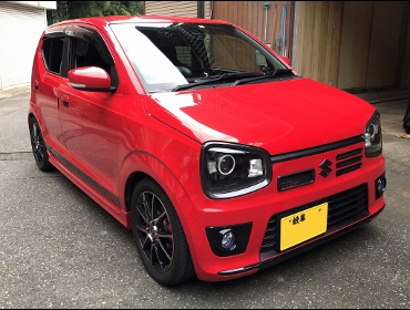 SUZUKI�@�A���g�@�^�[�{RS�@HA36S�i2015�N�j�@�Ɂ@RECARO�i���J���j�@SR-7�@GK100�@BK/RED�@�V�[�g�q�[�^�[�t���@����