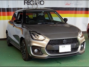 SUZUKI�@�X�C�t�g�X�|�[�c�@ZC33S�i2018�N�j�@�Ɂ@RECARO�i���J���j�@RS-GS�@BK�@�V�[�g�q�[�^�[�t���@����
