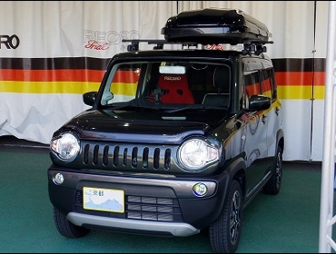 SUZUKI�@�n�X���[�iMT�ԁj�@MR-31S�i2018�N�j�@�Ɂ@RECARO�i���J���j�@TS-GS�@RED�@�V�[�g�q�[�^�[�t���@����