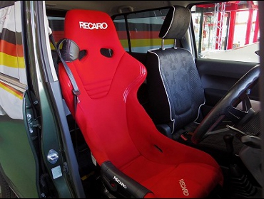 RECARO�i���J���V�[�g�j�@SUZUKI�@�n�X���[�iMT�ԁj�@MR-31S�i2018�N�j�@�Ɂ@RECARO�i���J���j�@TS-GS�@RED�@�V�[�g�q�[�^�[�t���@����