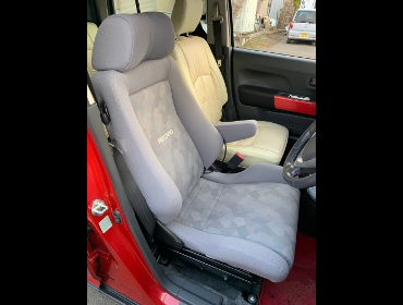 RECARO�i���J���V�[�g�j�@SUZUKI�@�n�X���[�@MR31S�@AT�ԁ@�����V�[�g�q�[�^�[�t���ԁ@�Ɂ@RECARO�i���J���j�@�G���S���hD�@�O���C�@�V�[�g�q�[�^�[�t���@����
