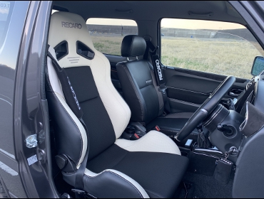 SUZUKI�@�W���j�[�@JB23�@8�^�i�����V�[�g�q�[�^�[�t���ԁj�@�Ɂ@RECARO�i���J���j�@SR-7�@Lassic�@���@�V�[�g�q�[�^�[�t���@����