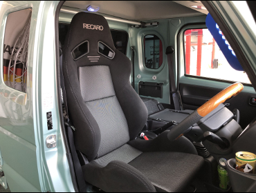 SUZUKI�@�X�[�p�[�L�����B�@DA16T�i2019�N�j�@�Ɂ@RECARO�i���J���j�@SR-7�@GK100�@BK/SIL�@����